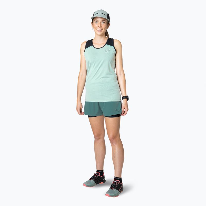 Pantaloncini da corsa DYNAFIT Alpine Pro 2/1 atlantic da donna 2