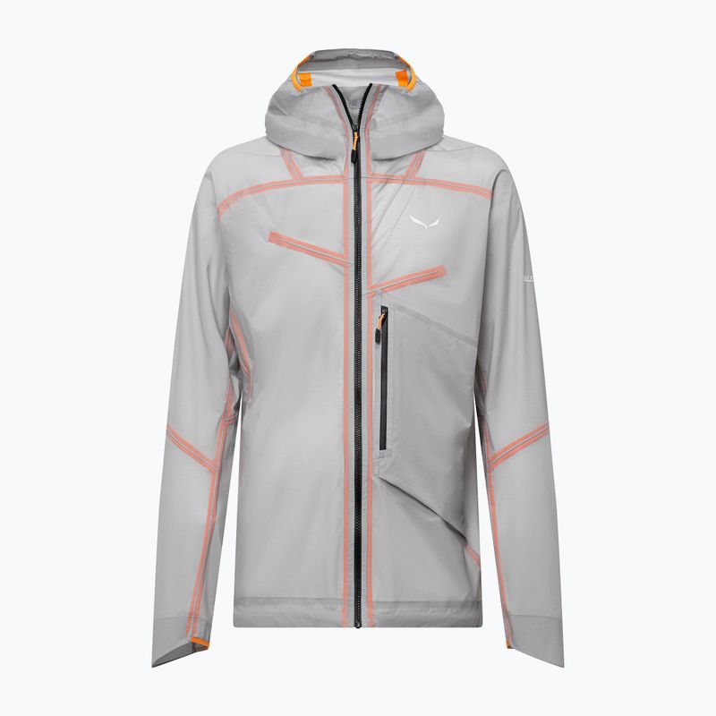 Giacca antipioggia da uomo Salewa Nxt Ptx 3L alloy 7