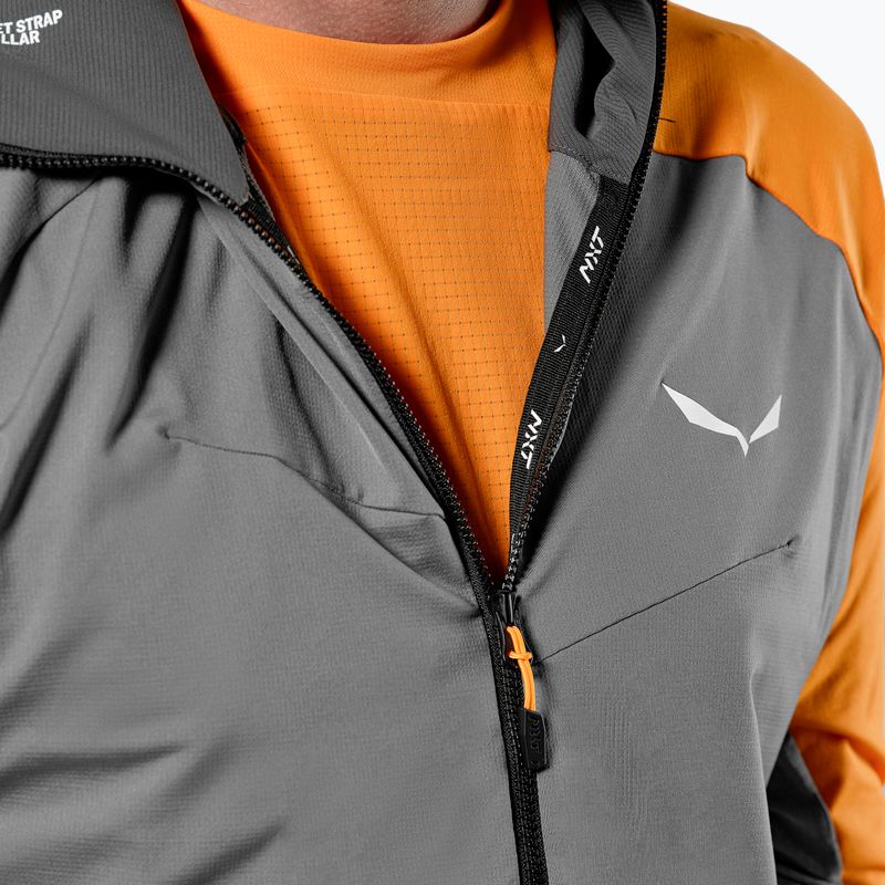 Felpa trekking da uomo Salewa NXT Hyb 1/2 Zip Tee tonalità tranquilla 5
