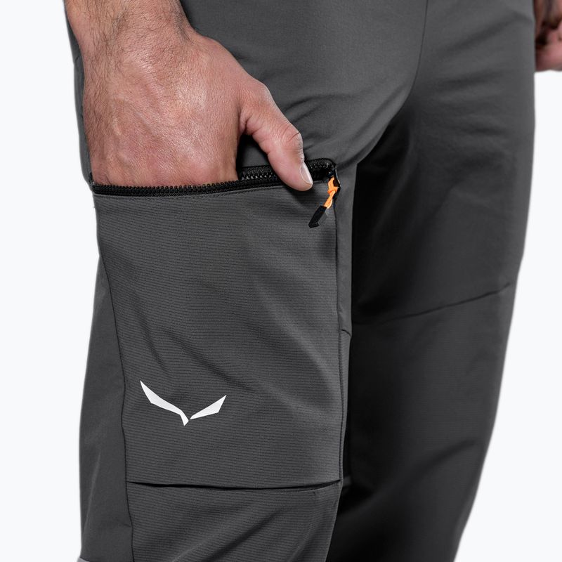 Pantaloni da trekking da uomo Salewa Nxt Dst onyx 5