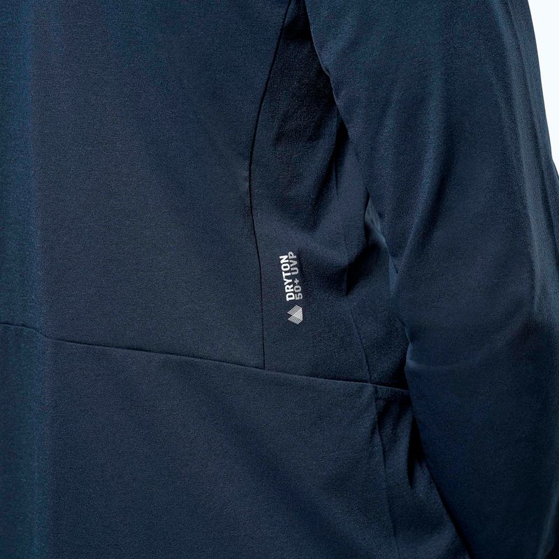 Felpa da trekking da uomo Salewa Puez Sun Hoodie navy blazer 5