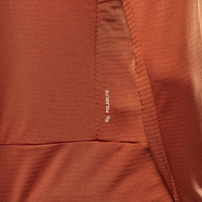 Felpa da trekking da uomo Salewa Puez Altavia PL HD bombay brown 5