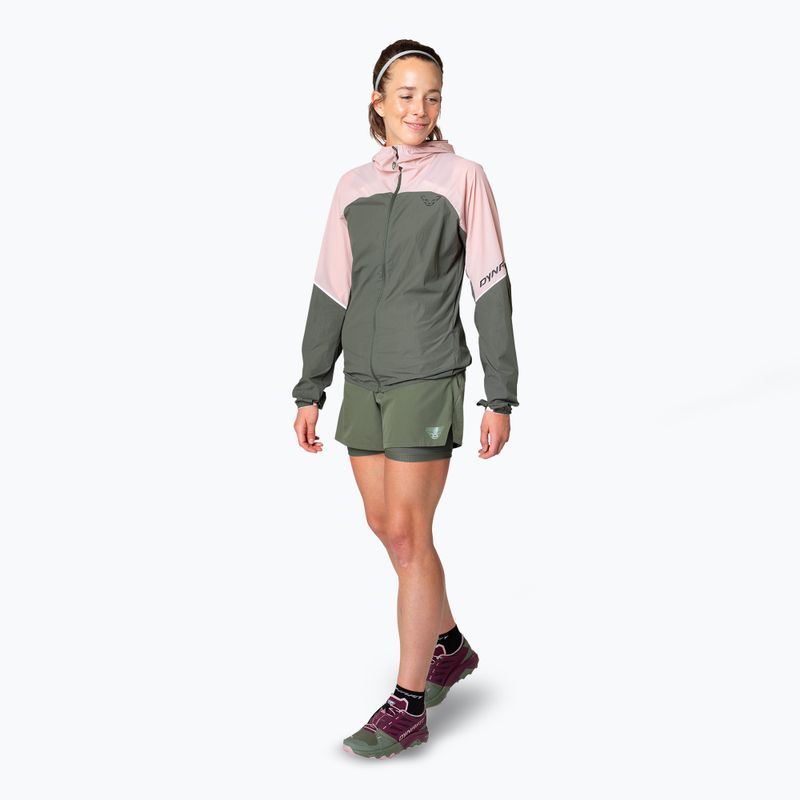 Giacca da corsa DYNAFIT Alpine Wind rosa pallido da donna 2