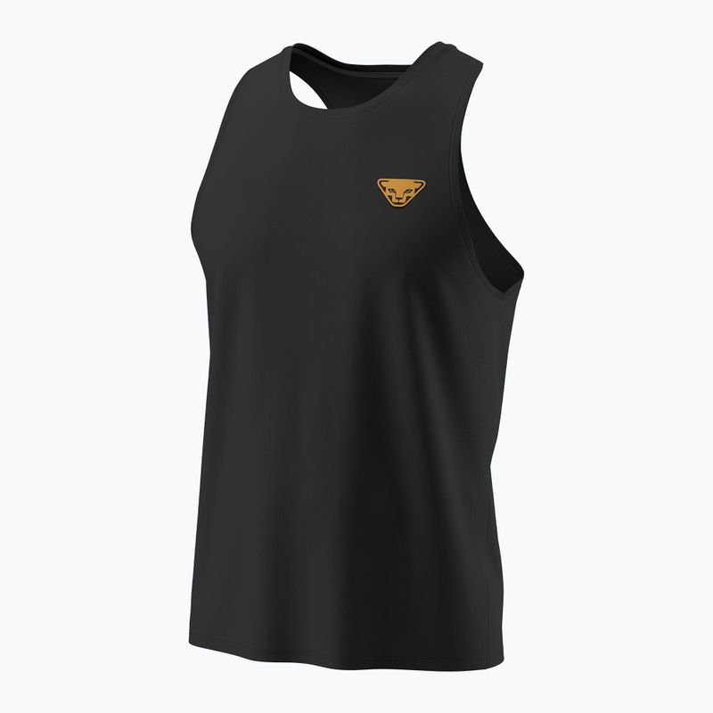Maglietta da corsa DYNAFIT Trail Tank da uomo, nero out