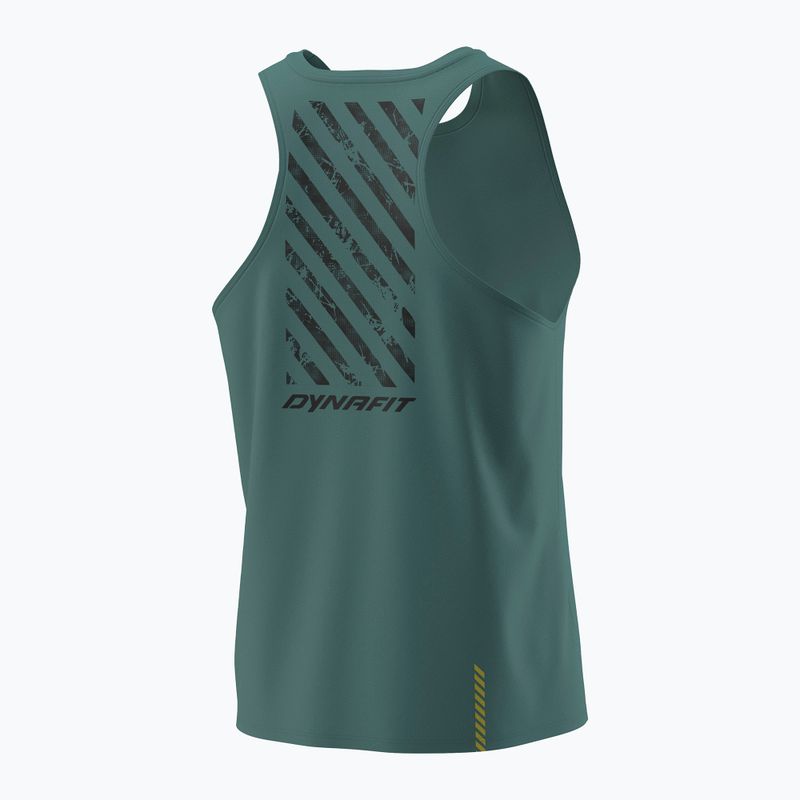 Maglietta da corsa DYNAFIT Trail Tank atlantic da uomo 2