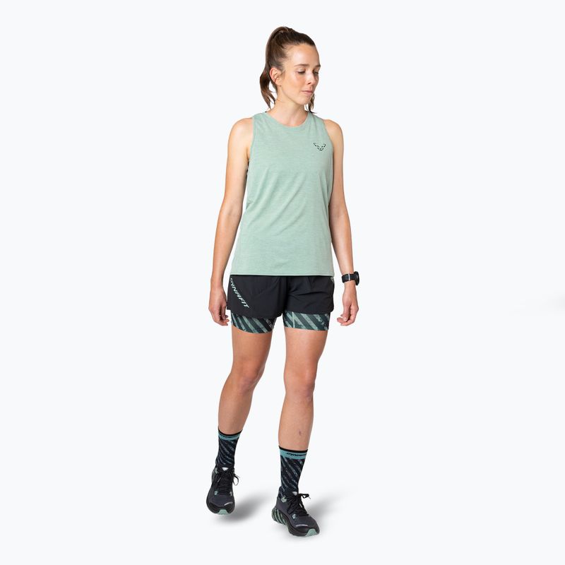 Maglietta da running DYNAFIT Trail Tank jadelite da donna 2