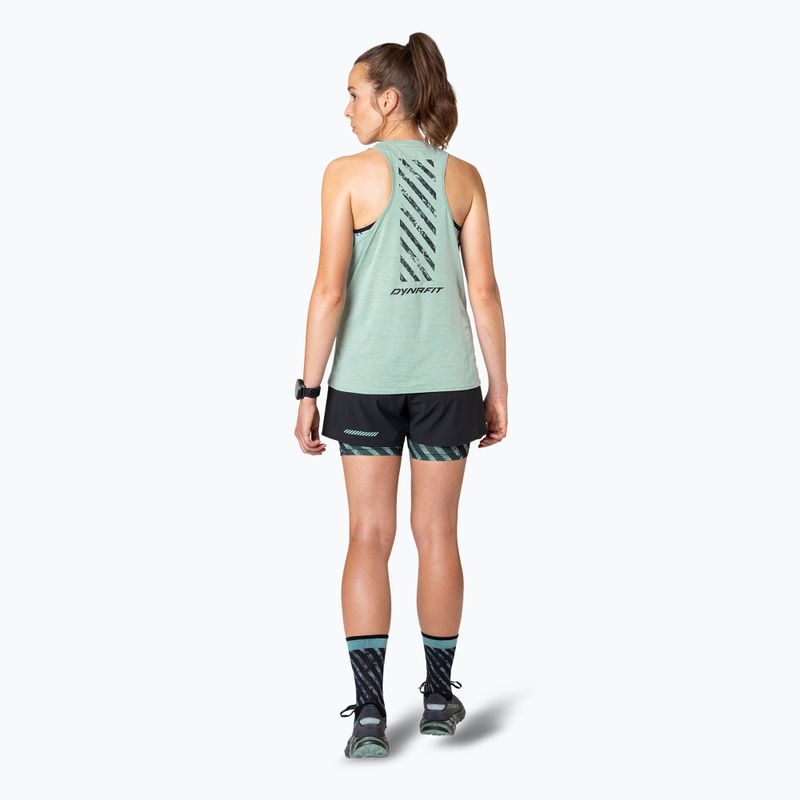 Maglietta da running DYNAFIT Trail Tank jadelite da donna 3