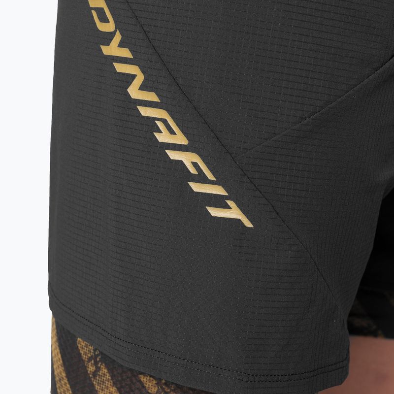 Pantaloncini da corsa DYNAFIT Trail 2IN1 da uomo, tabacco nero out 6