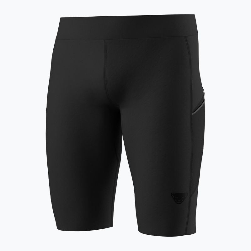 Pantaloncini da corsa DYNAFIT Sky Tights da uomo, nero out