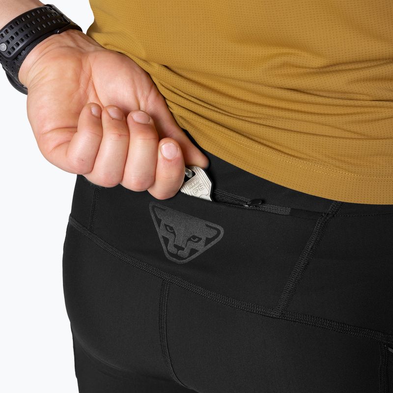 Pantaloncini da corsa DYNAFIT Sky Tights da uomo, nero out 4
