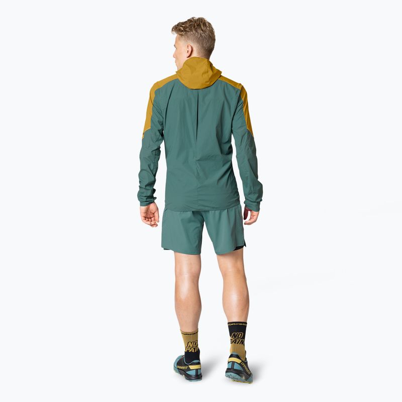 Giacca da corsa DYNAFIT Alpine Wind tobacco da uomo 4