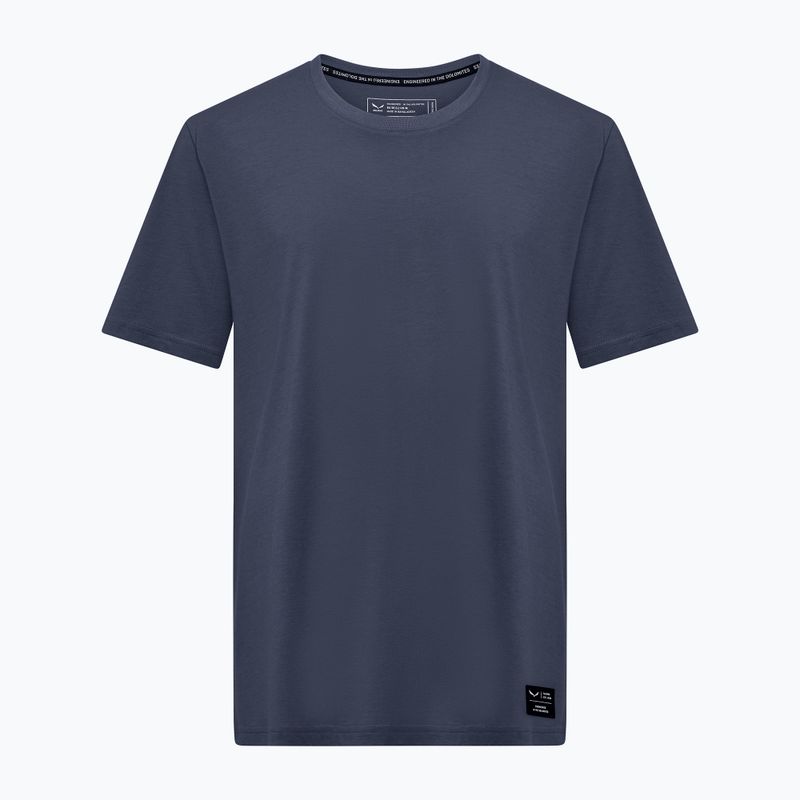 T-shirt Salewa Eagle Logo Patch Uomo 8100 blu java 5