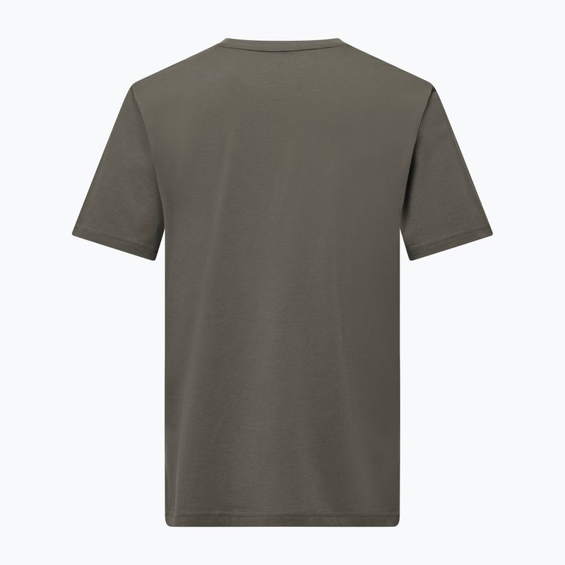 T-shirt Salewa Eagle Logo Patch Uomo 5A50 verde sbiadito 2