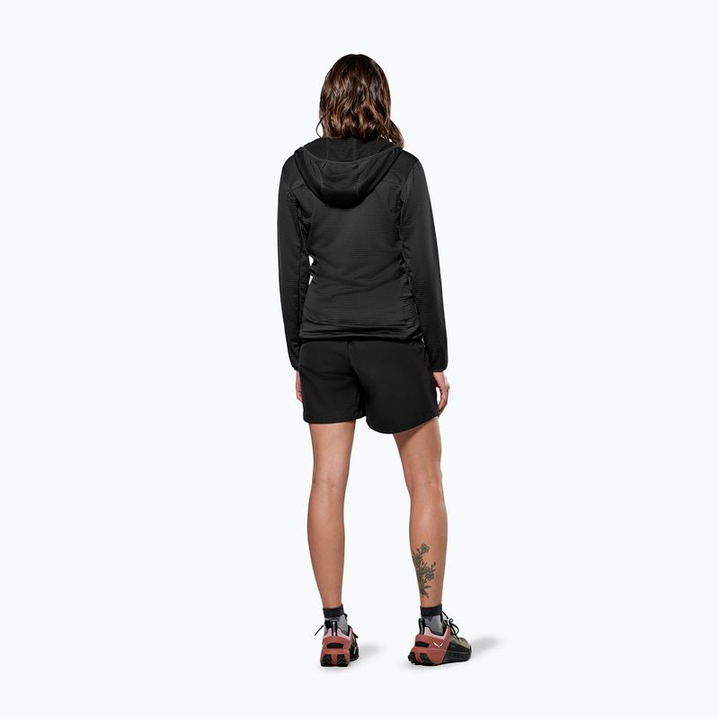 Felpa trekking donna Salewa Puez Altavia PL HD black out 3