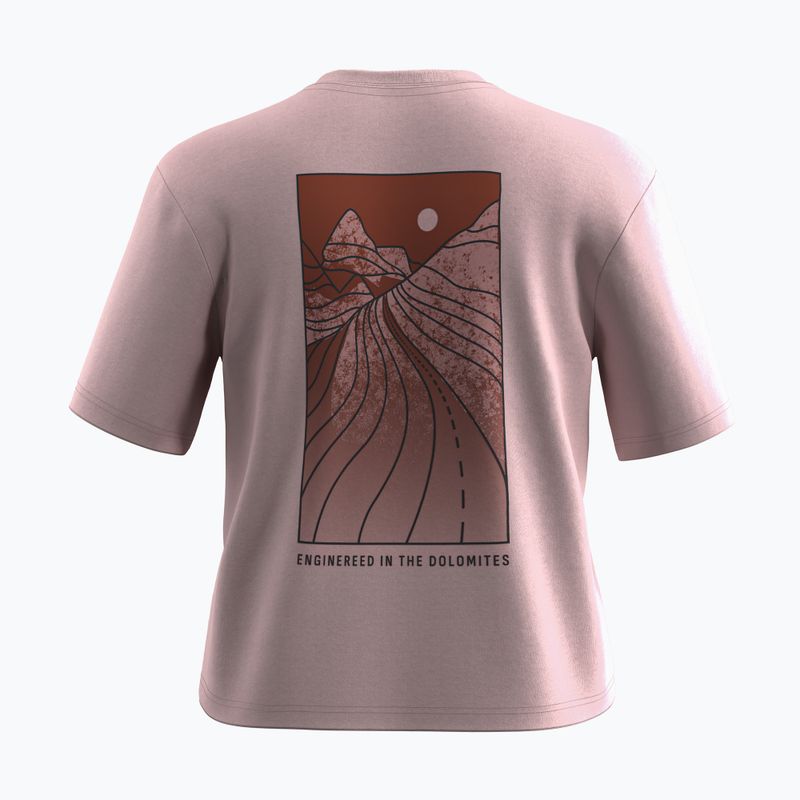 Maglietta da donna Salewa Eagle Sunset Loose zephyr 2