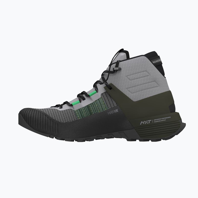 Scarpa da avvicinamento Salewa Wildfire Nxt Mid GTX da uomo in lega / oliva scuro 2