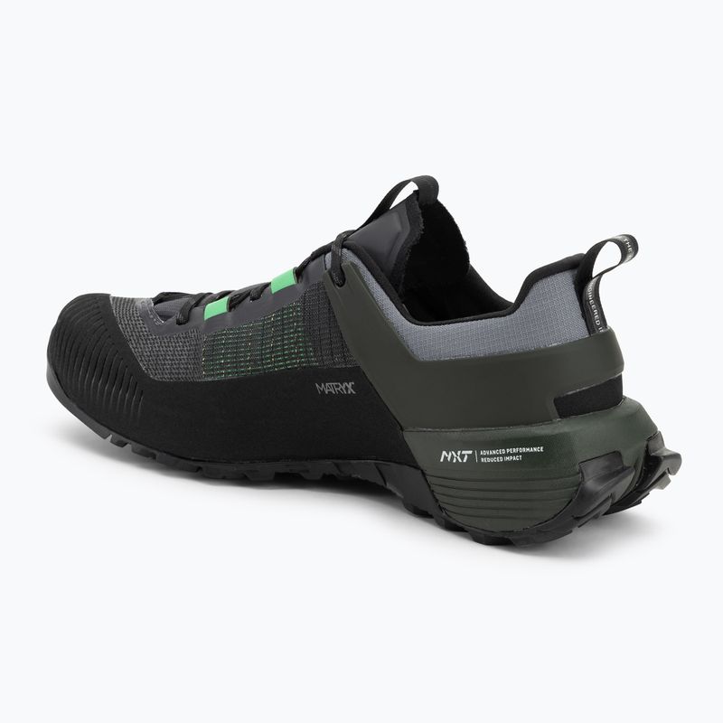 Salewa Wildfire Nxt GTX onyx / irish green scarpa da avvicinamento da uomo 3
