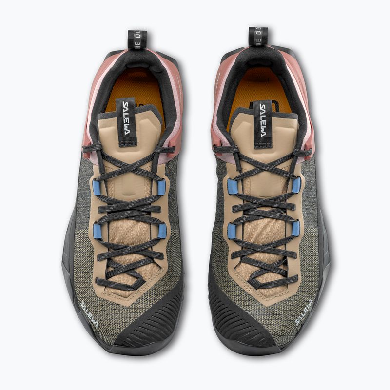 Scarpe da avvicinamento Salewa Wildfire Nxt GTX quicksand / ertuscan red donna 3