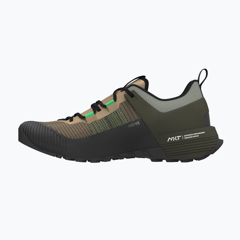 Scarpa da avvicinamento Salewa Wildfire Nxt da uomo, sabbie mobili / oliva scuro 2