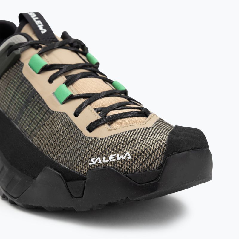 Scarpa da avvicinamento Salewa Wildfire Nxt da uomo, sabbie mobili / oliva scuro 7