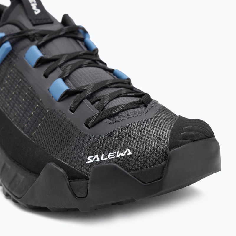 Salewa Wildfire Nxt onyx / morning blue scarpe da avvicinamento da donna 7