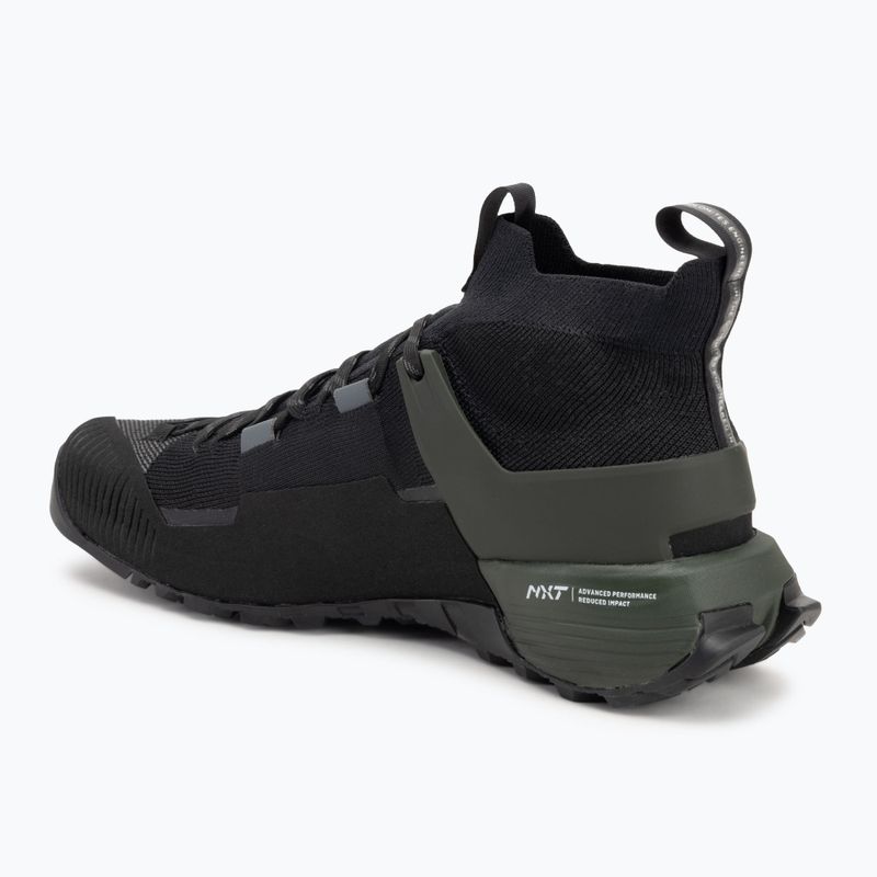 Scarpa da avvicinamento Salewa Wildfire Nxt Knit onice / oliva scura da uomo 3