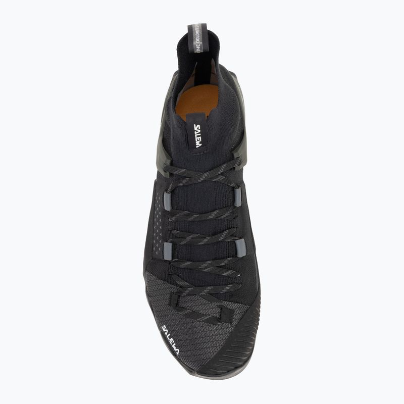 Scarpa da avvicinamento Salewa Wildfire Nxt Knit onice / oliva scura da uomo 5