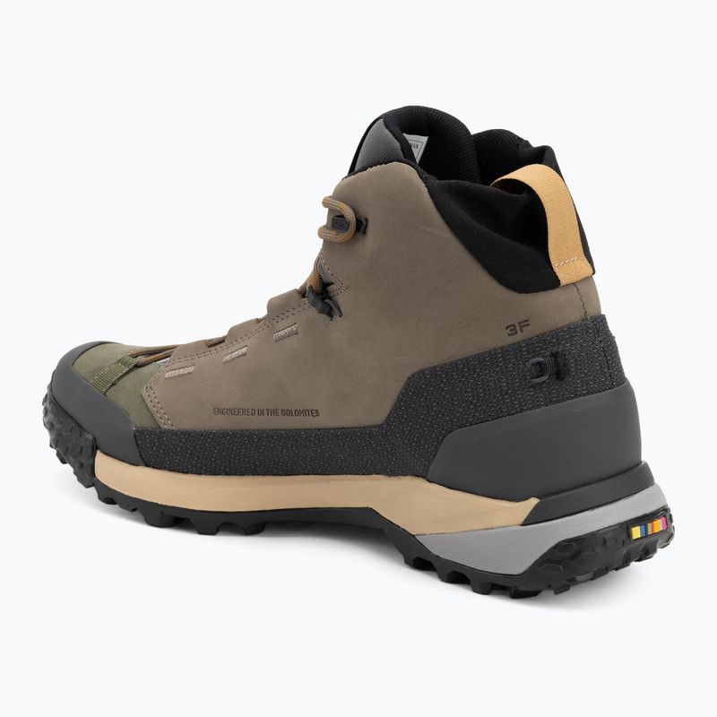 Stivali da trekking Salewa da uomo Puez Leather Mid Ptx bungee cord / onice 3