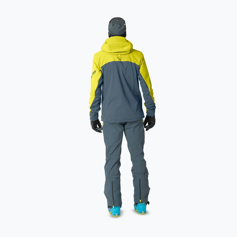 Giacca da scialpinismo da uomo DYNAFIT Radical Softshell golden lime 3