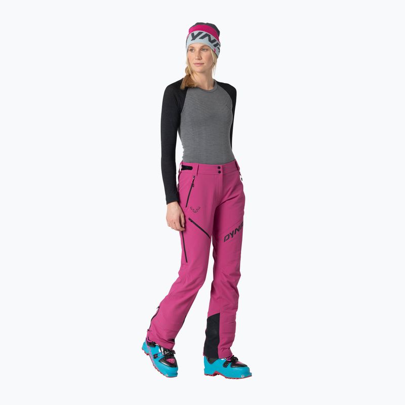 Pantaloni da scialpinismo donna DYNAFIT Mercury 2 Dynastretch magenta/0910 2