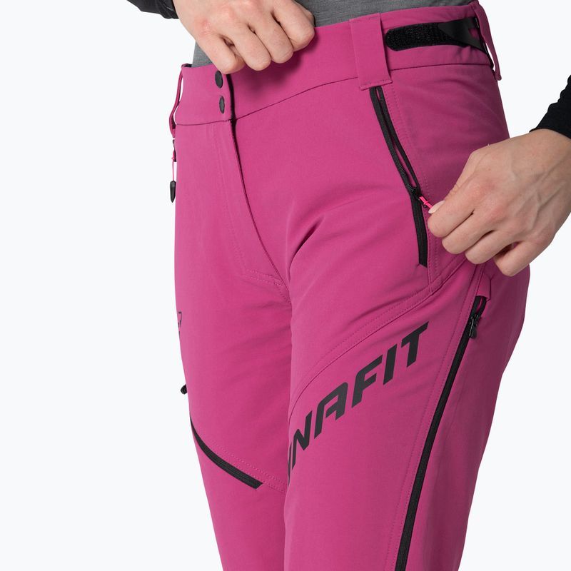 Pantaloni da scialpinismo donna DYNAFIT Mercury 2 Dynastretch magenta/0910 4