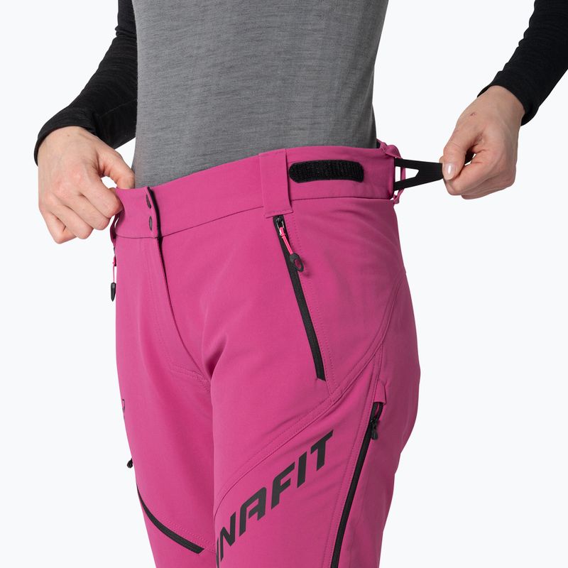 Pantaloni da scialpinismo donna DYNAFIT Mercury 2 Dynastretch magenta/0910 5