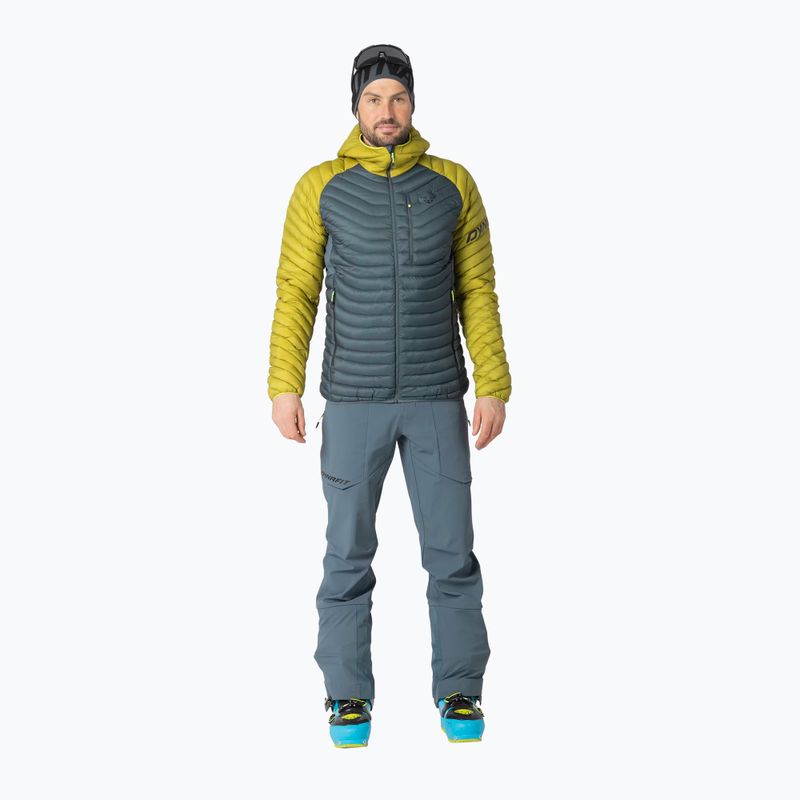 Piumino uomo DYNAFIT Radical Down RDS Hooded golden lime 2
