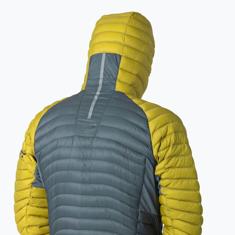 Piumino uomo DYNAFIT Radical Down RDS Hooded golden lime 4