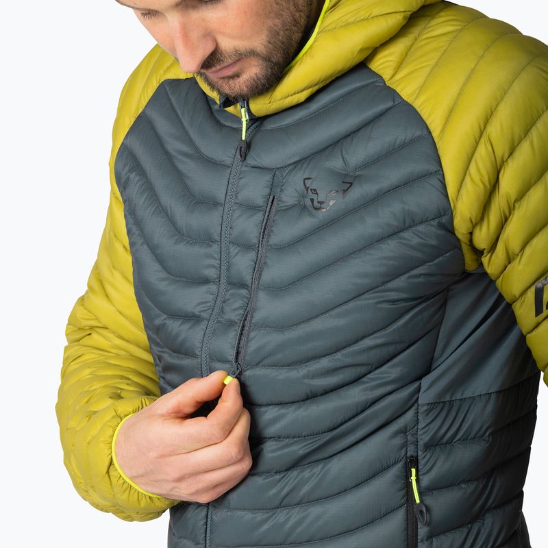 Piumino uomo DYNAFIT Radical Down Hooded golden lime/0720 3