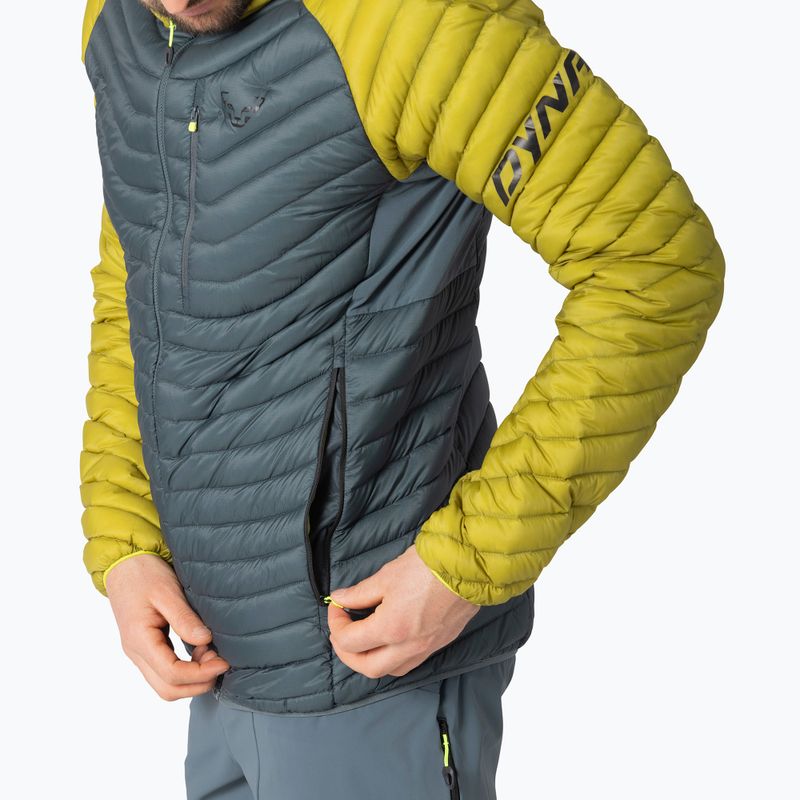 Piumino uomo DYNAFIT Radical Down Hooded golden lime/0720 5