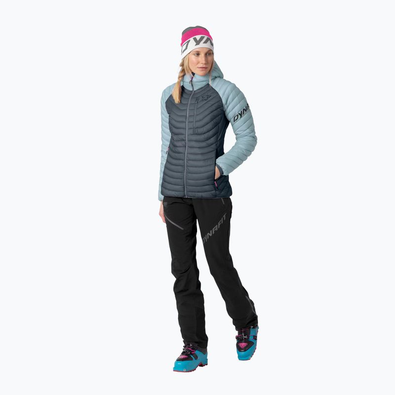 Piumino donna DYNAFIT Radical Dwn RDS Hood cloud blue 2