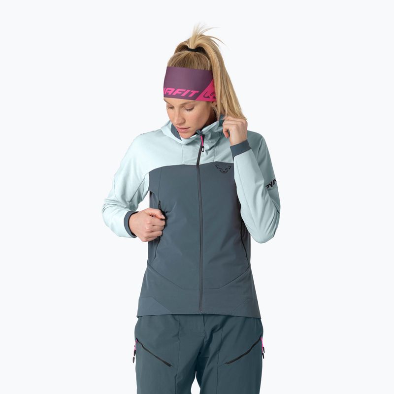 Felpa donna DYNAFIT Ridge Thermal Hoody cloud blue