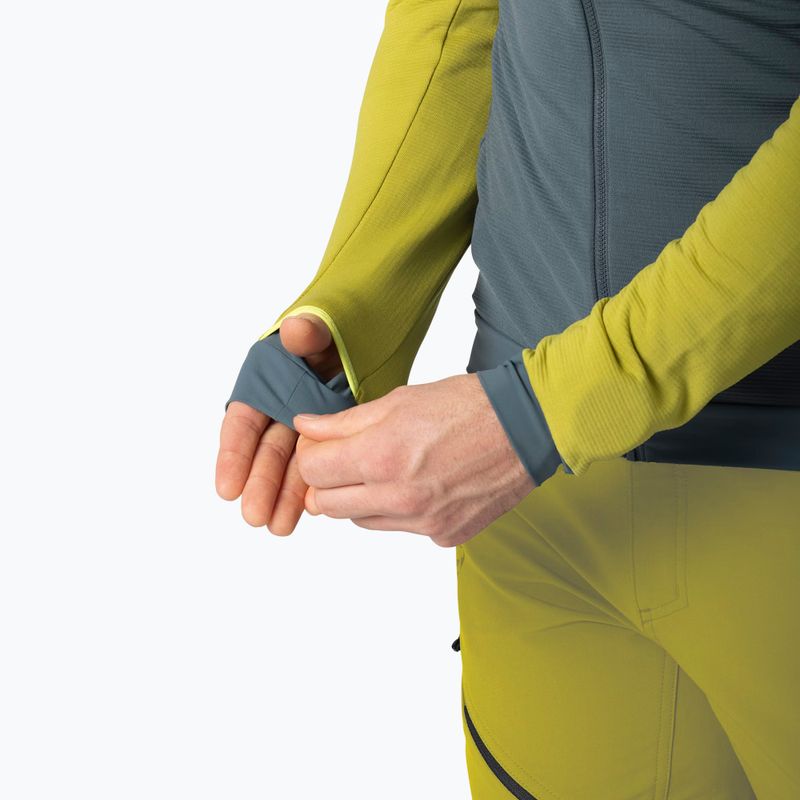 Felpa uomo DYNAFIT Radical PTC golden lime 6