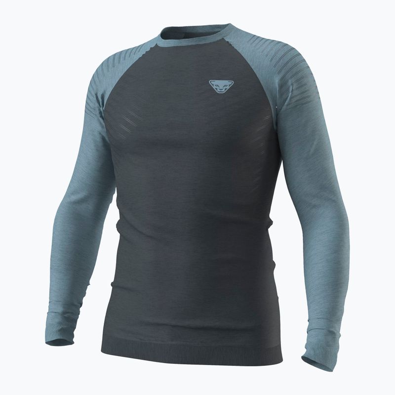 Maglia termica a manica lunga da uomo DYNAFIT Tour Light Merino smoke blue 4