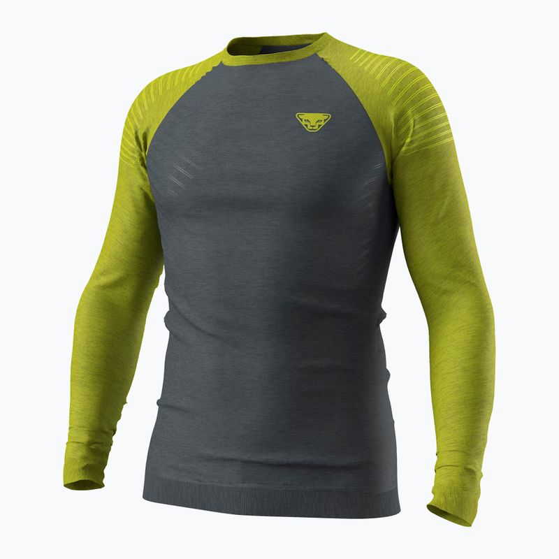 Maglia termica da uomo DYNAFIT Tour Light Merino golden lime 4
