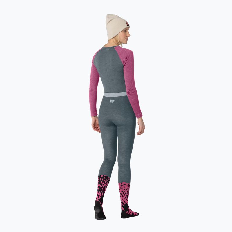 Maglia termica da donna DYNAFIT Tour Light Merino magenta 3