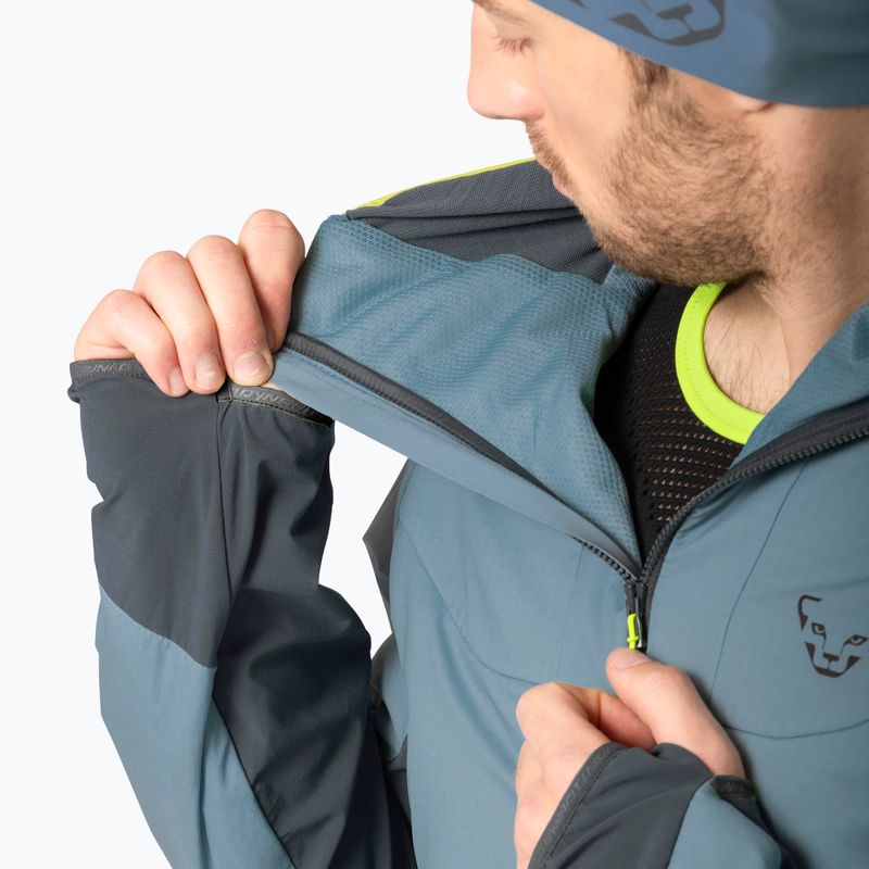 Giacca uomo DYNAFIT Mezzalama Polartec Alpha smoke blue 7