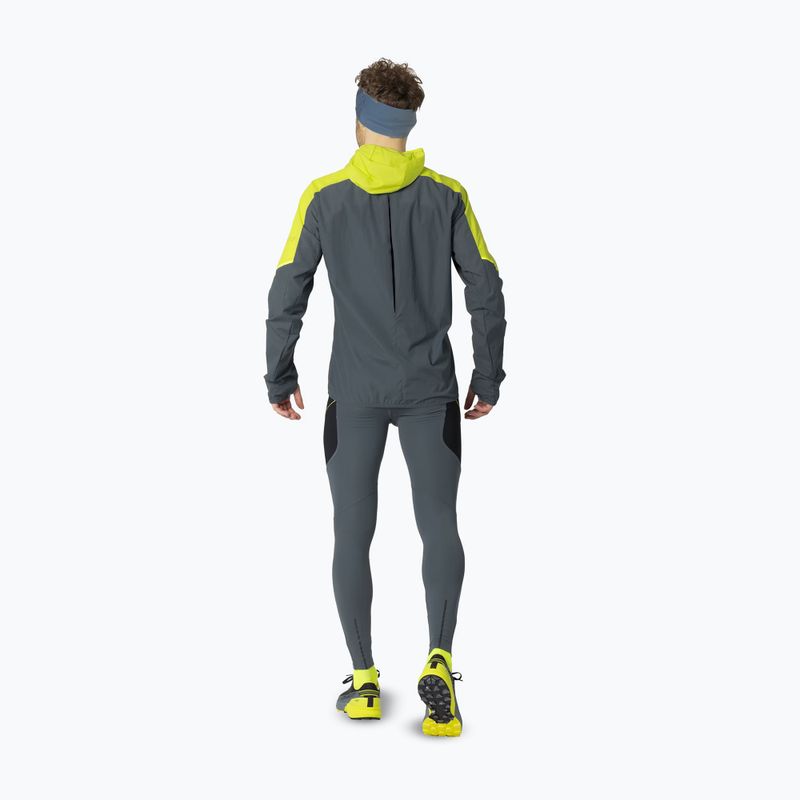 Giacca running uomo DYNAFIT Alpine Wind ultra yellow 3