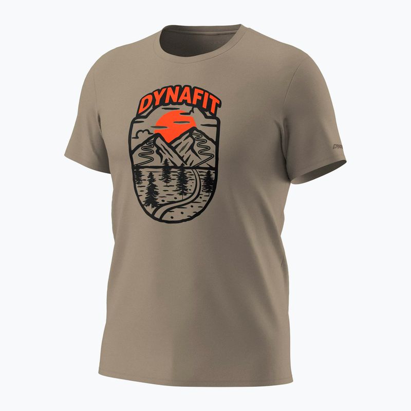T-shirt uomo DYNAFIT Graphic CO fallen rock/horizon 4