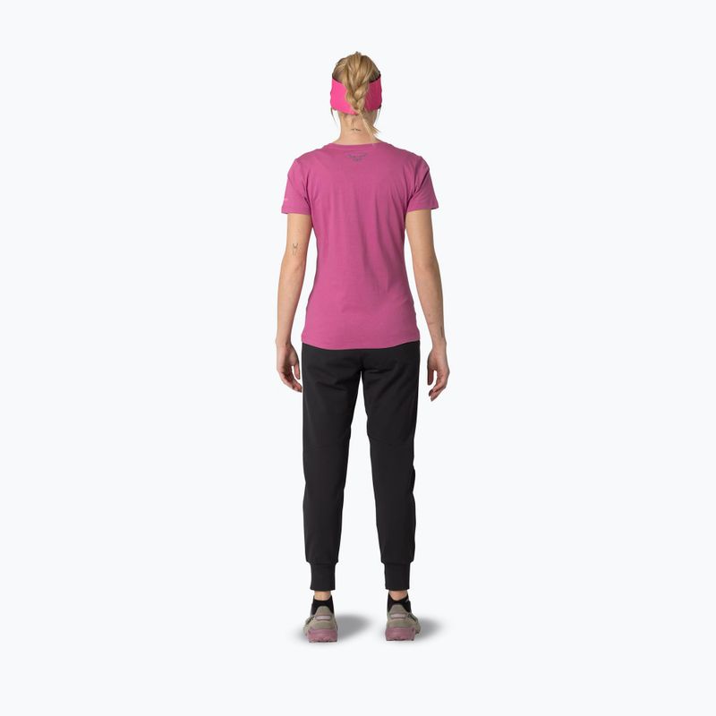 T-shirt donna DYNAFIT Graphic Co magenta/horizon 3