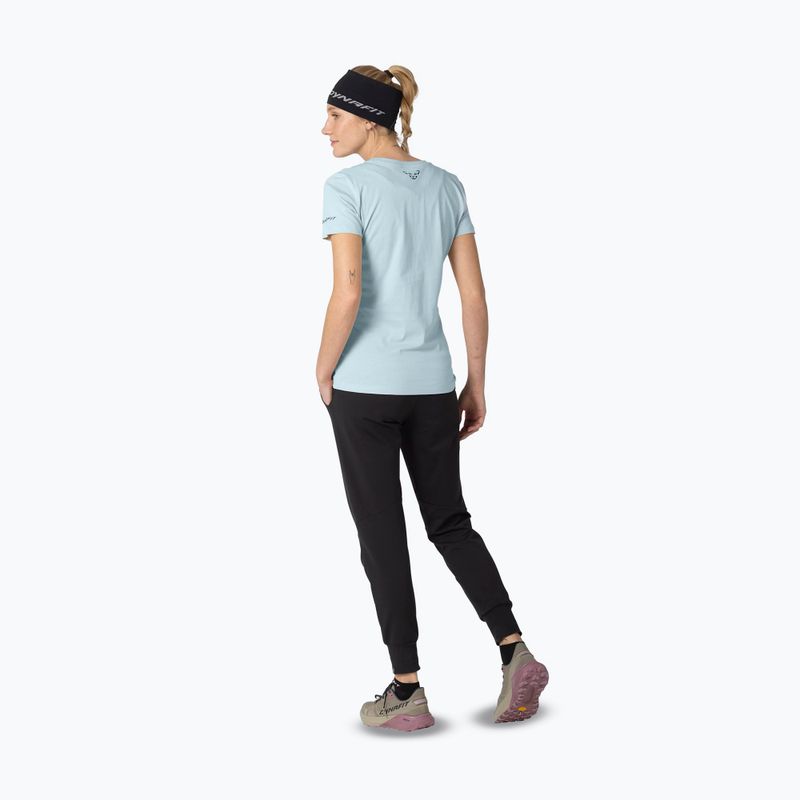 T-shirt donna DYNAFIT Graphic Co cloud blue/tabloid 3