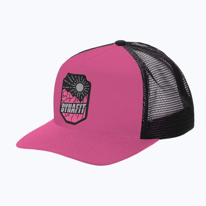 Cappellino con visiera DYNAFIT Patch Trucker magenta