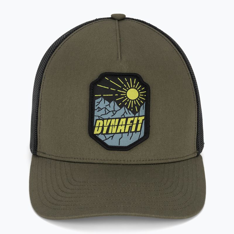 Cappellino con visiera DYNAFIT Patch Trucker military green 2