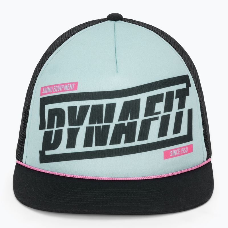 Cappellino con visiera DYNAFIT Graphic Trucker cloud blue/tabloid 2